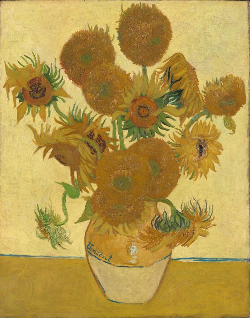 Sunflowers Vincent Van Gogh