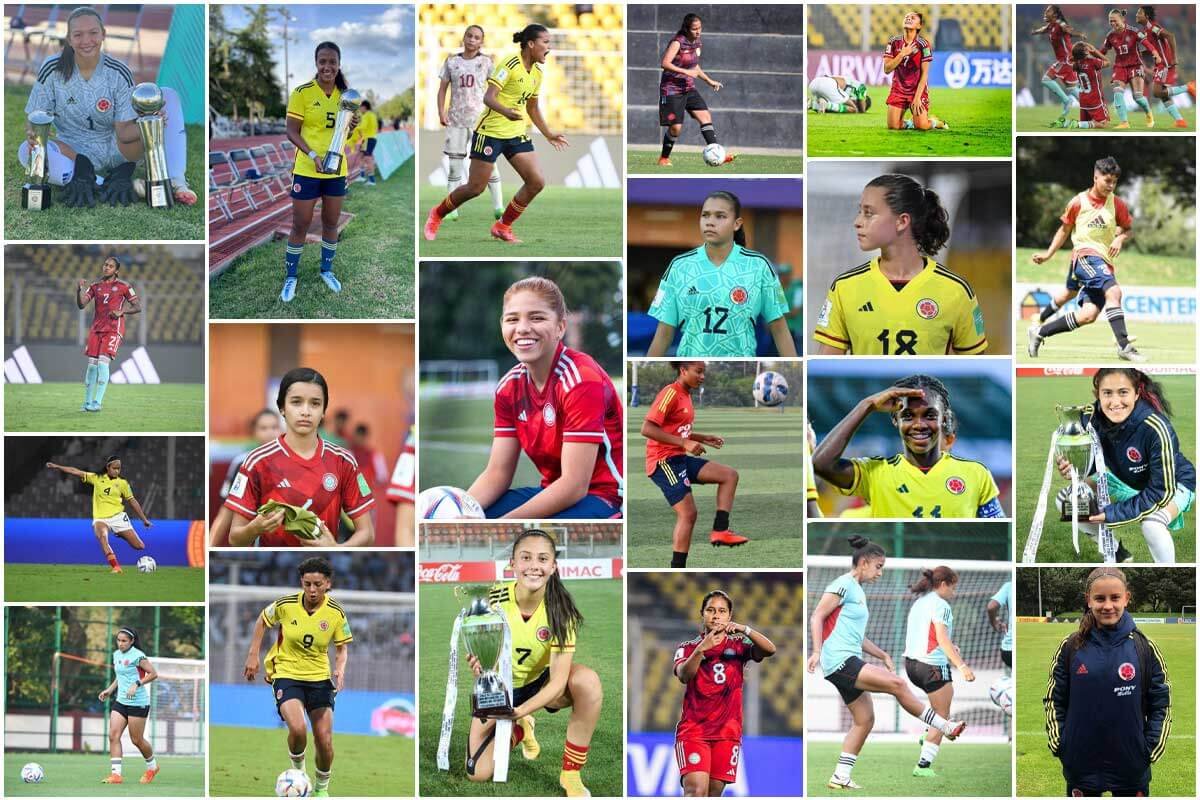 Conozca a toda la plantilla de la Selección Colombia Femenina Sub-17