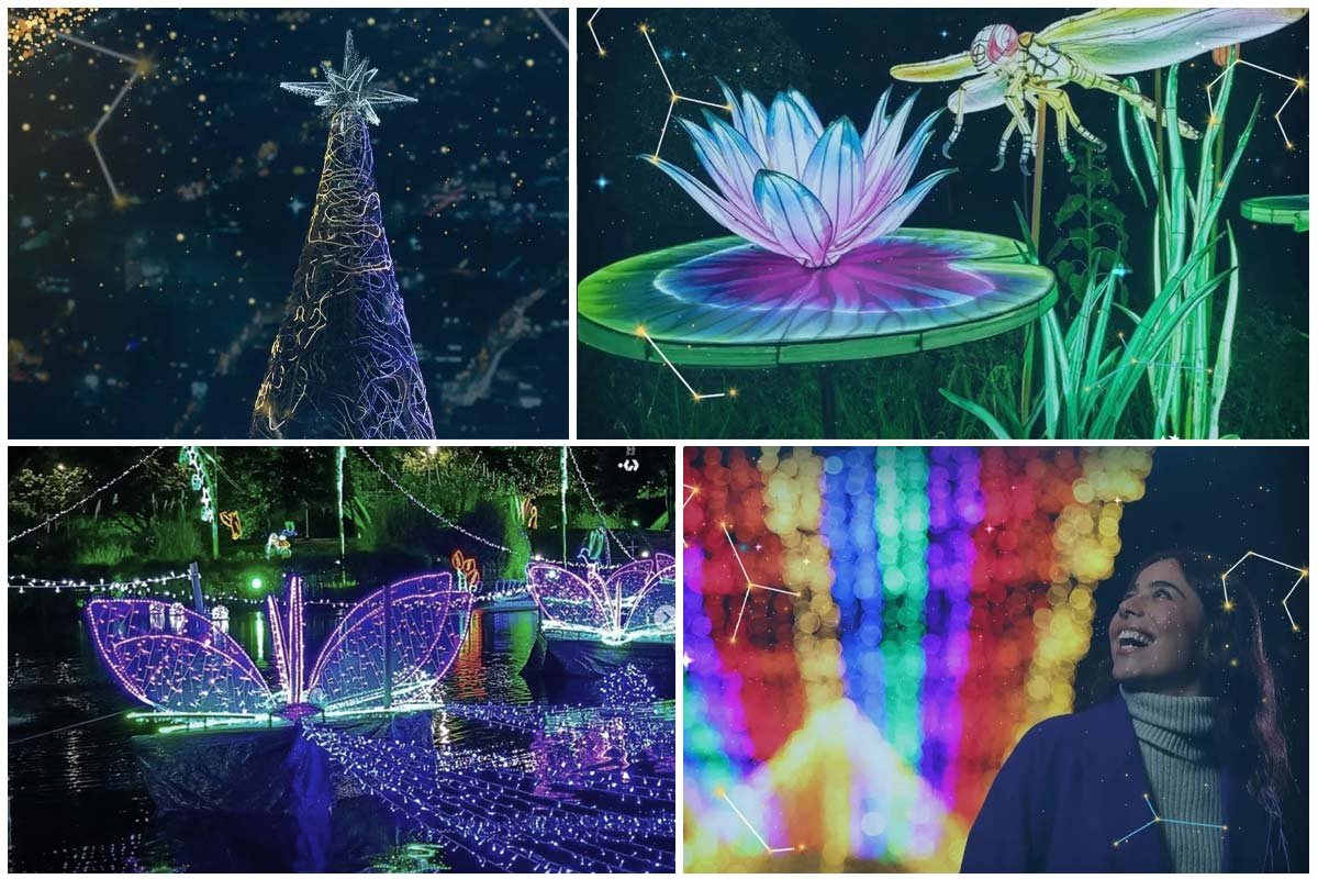 Ruta de alumbrados navideños en Bogotá