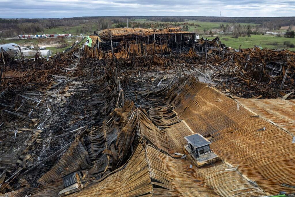 destrucción, Guerra en Ucrania