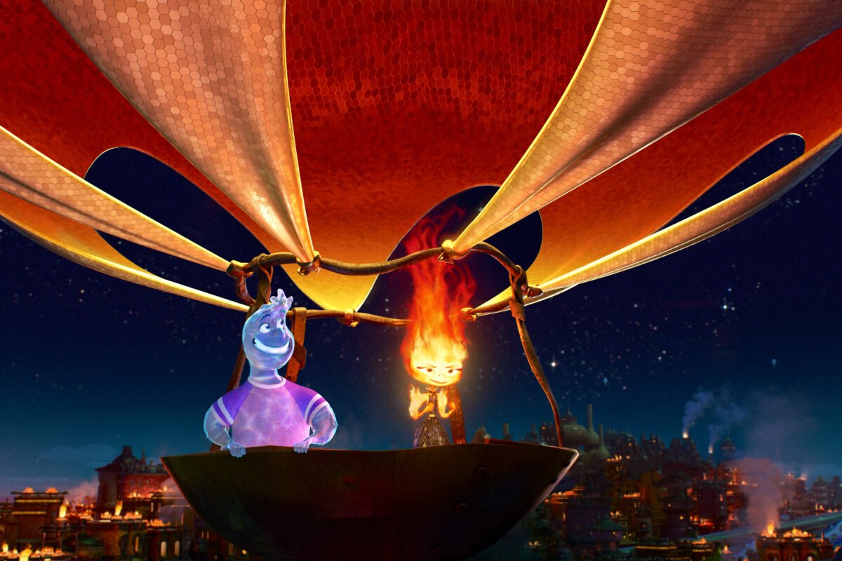 Elementos: la emocionante aventura de Disney y Pixar que da vida al fuego y el agua
