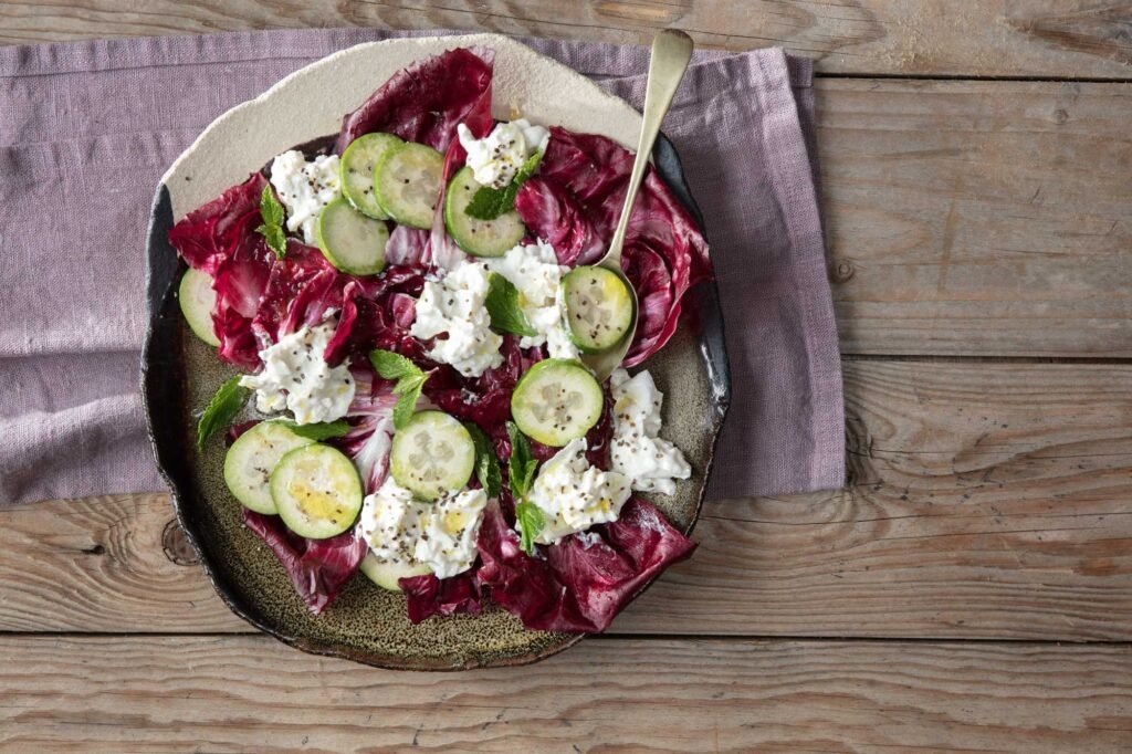 burrata con feijoa receta día del padre