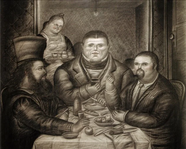 Pintura botero 