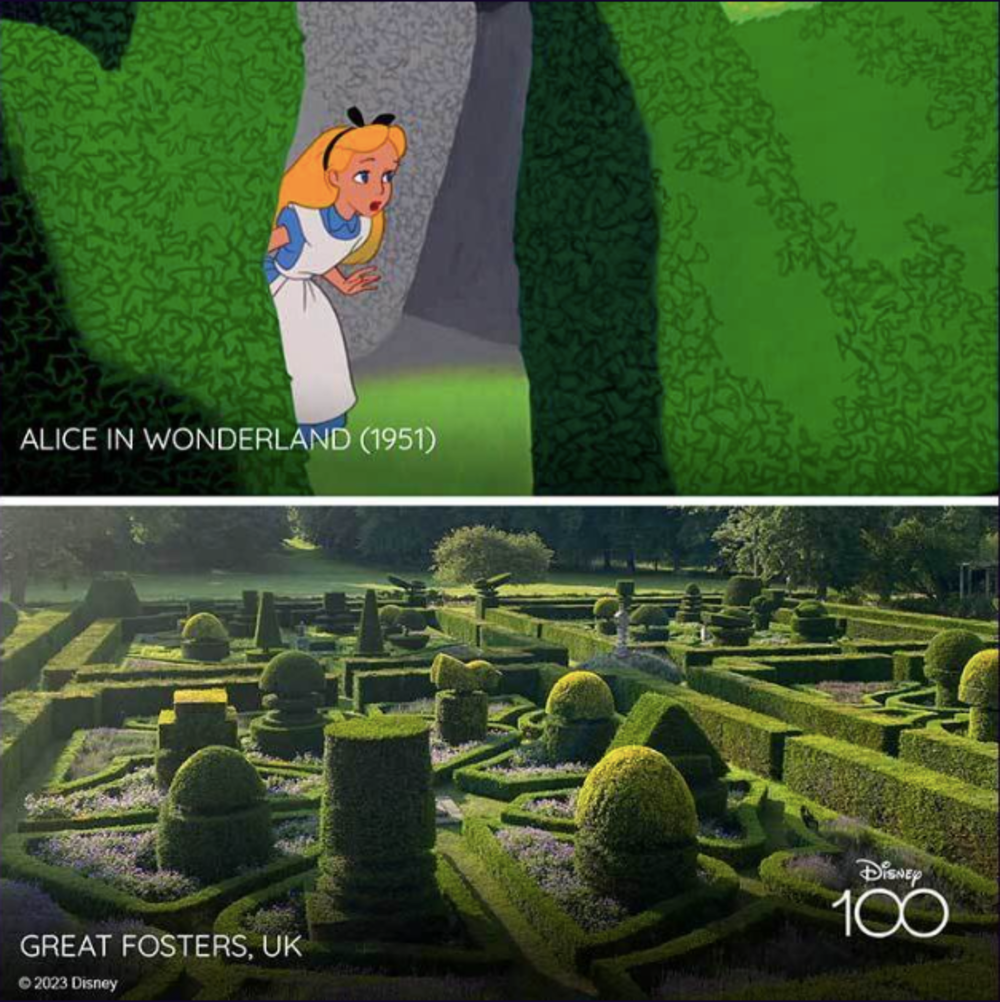 Lugares reales de las películas de Disney