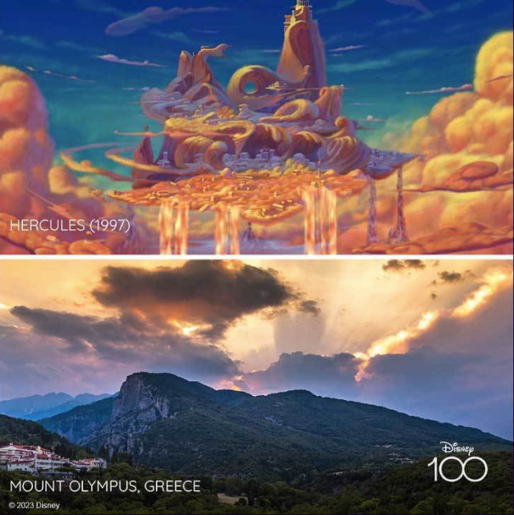 Lugares de Disney en la vida real