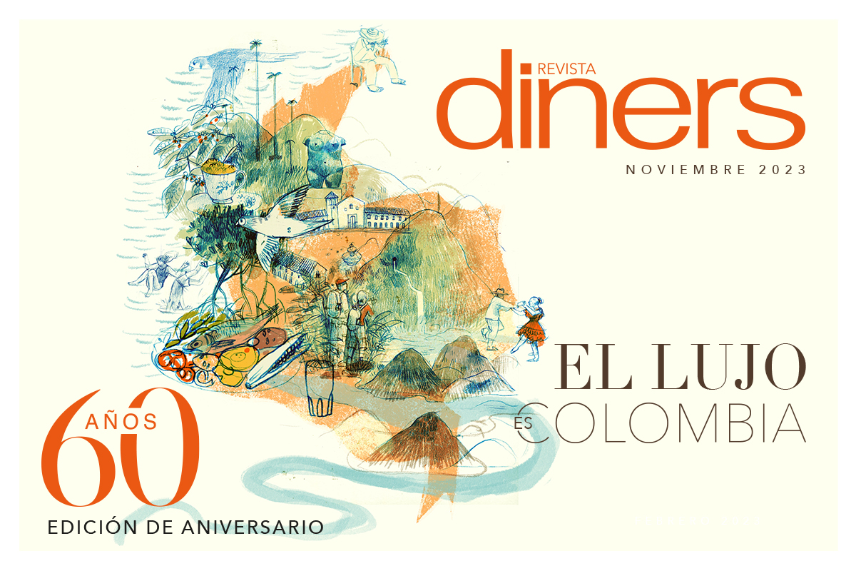 60 años de la Revista Diners: el lujo es Colombia