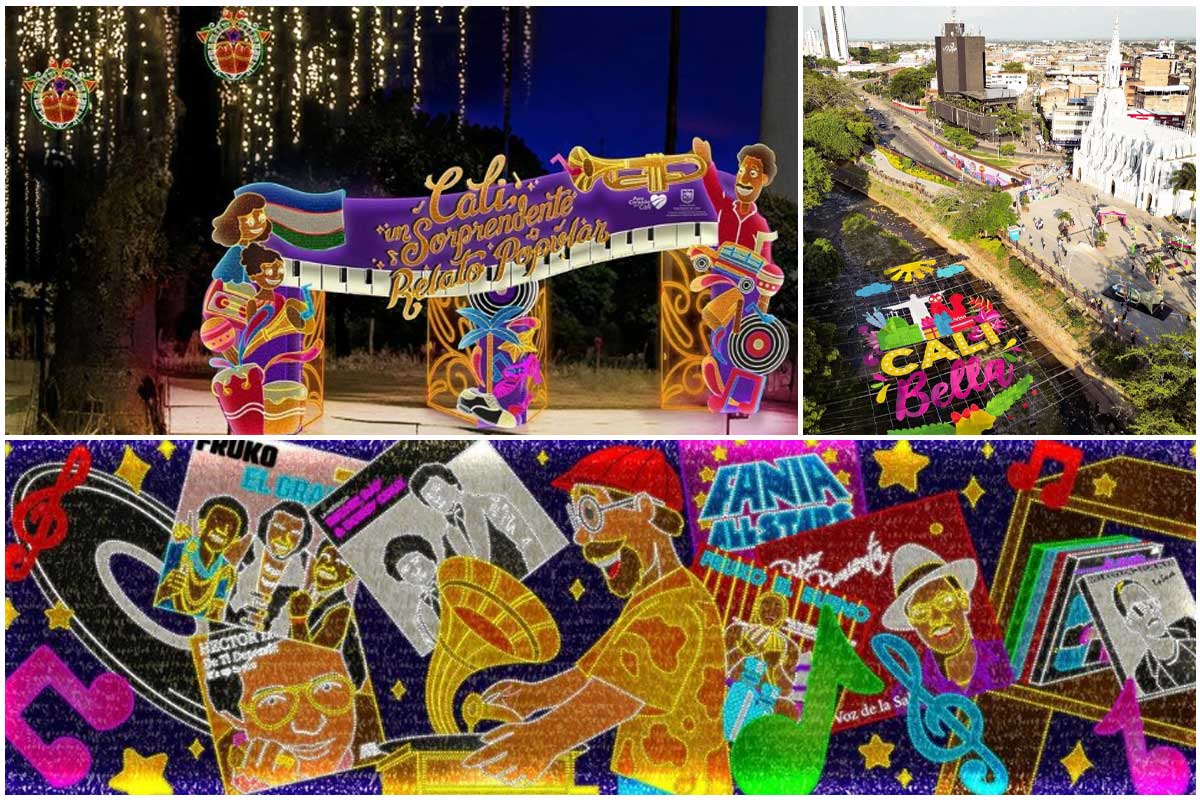 ¿Es el alumbrado navideño de Cali el mejor de Colombia?