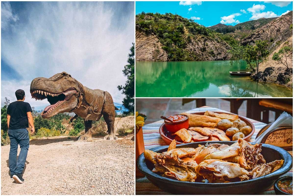Sáchica, el paraíso de los dinosaurios, las termales y la gastronomía cerca de Bogotá
