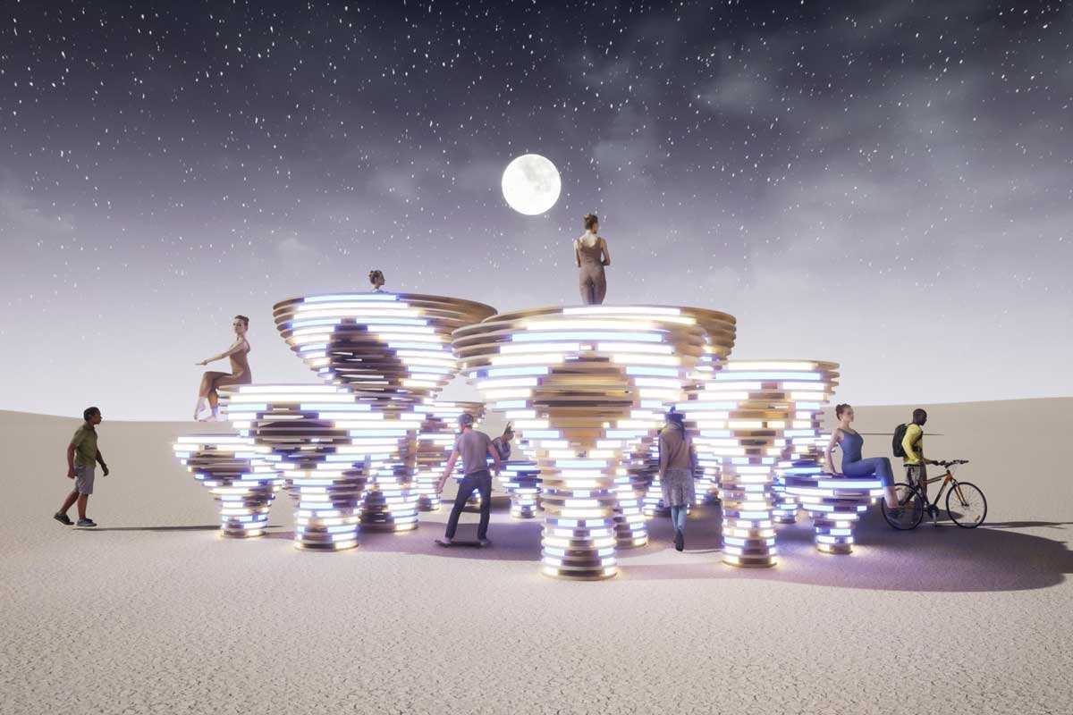 Colombia presente en el Burning Man de la mano de tres artistas