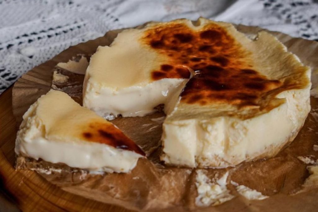 torta de queso,
