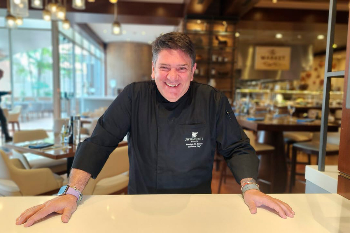 “El restaurante de un hotel también se puede ganar una estrella Michelin”, Maurizio Di Munno